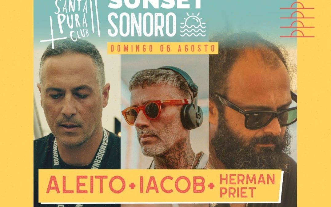 Aleito + Iacob + Herman Priet en Santa Pura