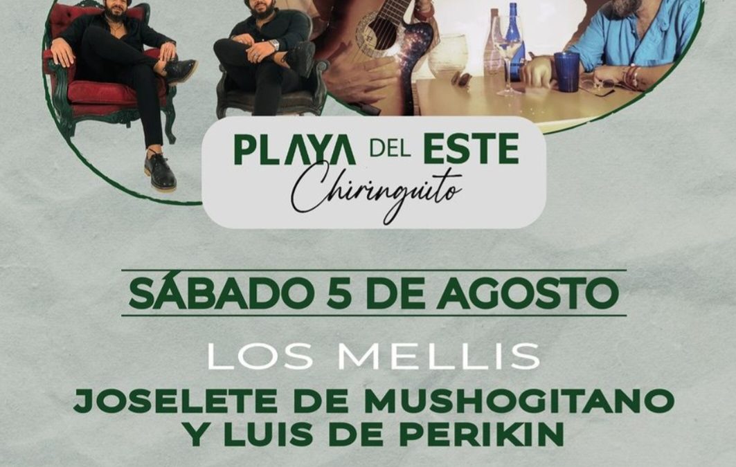 Los Mellis + Joselete de Mushogitano y Luis de Perikin en Playa del Este